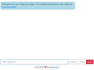 ChatBusiness AI