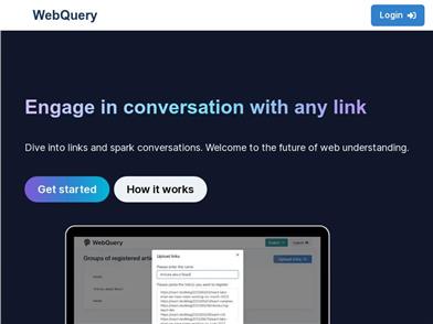 AI-Powered Web Exploration - WebQuery