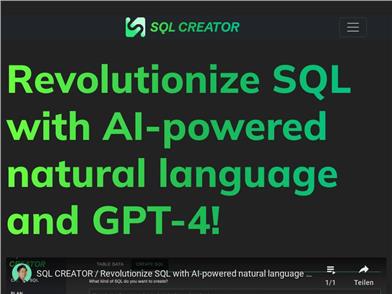 SQL クリエイター