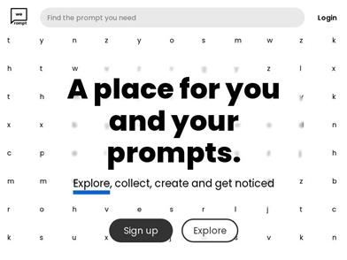 We Prompt