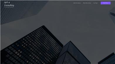 GPT-4 Consulting