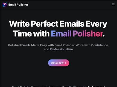 Email Polisher