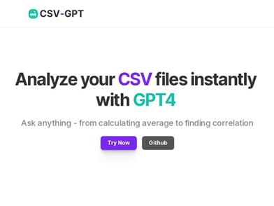 CSV-GPT