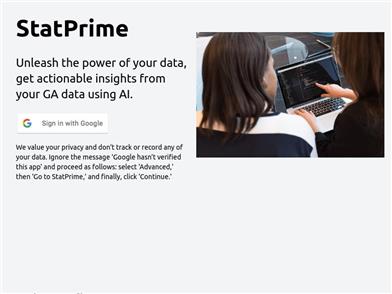 StatPrime AI Data Analyser