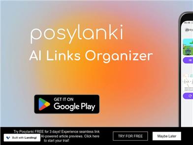 Posylanki: AI Links Organizer