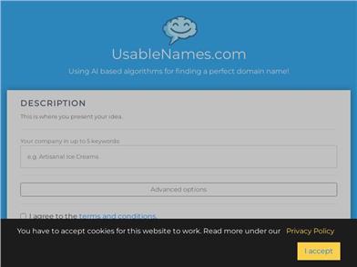 Usable Names