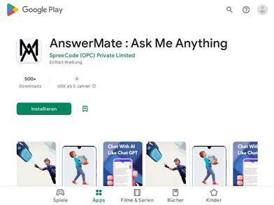 AnswerMate:何でも聞いてください