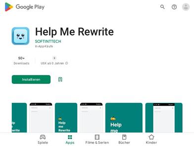 Help Me Rewrite