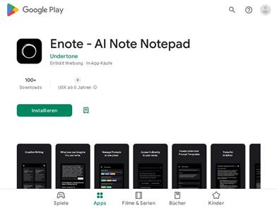 Enote - AI Note Notebook