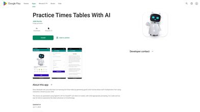 Practice Times Tables with AI