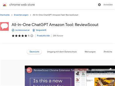 ReviewScoutオールインワンChrome拡張機能