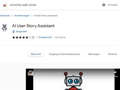 AI User Story Assistant