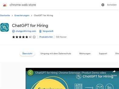 ChatGPT for Hiring