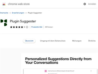 Plugin Suggester for ChatGPT