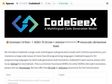 CodeGeeX