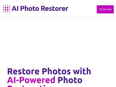 AI Photo Restorer