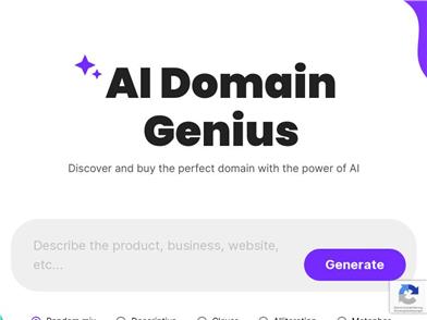 AI Domain Genius