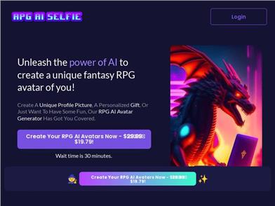 RPG AI セルフィー ジェネレーター