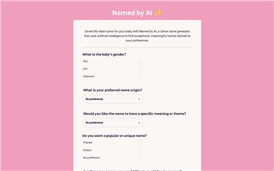 Named by AI