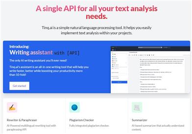 Tinq.ai - NLP API