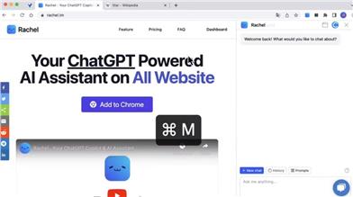 Rachel - Your ChatGPT Copilot & AI Assistant