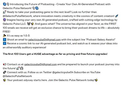 Galactic Pulse LLC