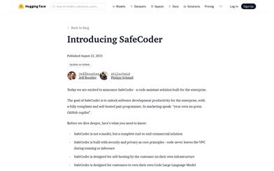 SafeCoder