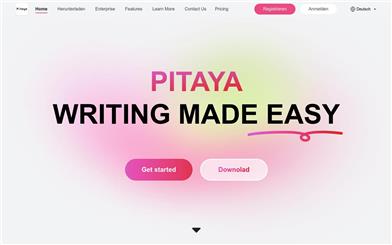 Fire Dragon Fruit Writing Assistant