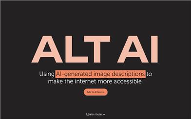 ALT AI: Add alt text to image descriptions