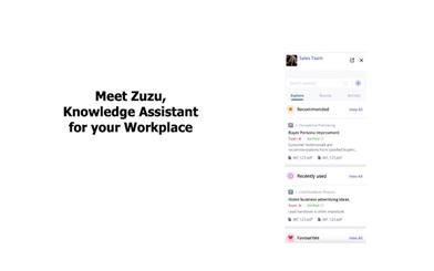 Zuzu AI Knowledge Assistant for Chrome