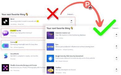 Product Hunt Without AI Products