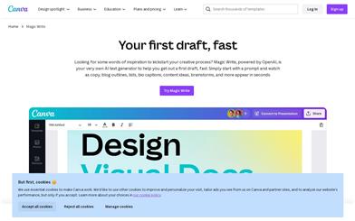 Canva Magic Write