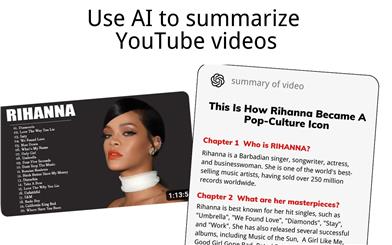 YouTube Videos Summary Easy Copy with AI