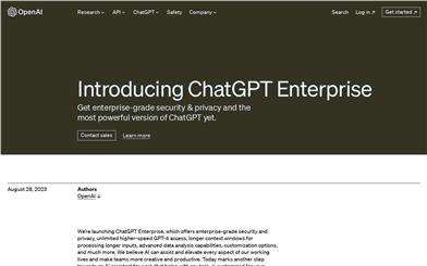 ChatGPT Enterprise