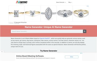 Name Generator