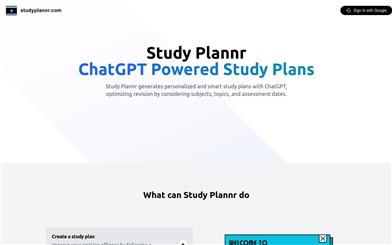 Study Plannr