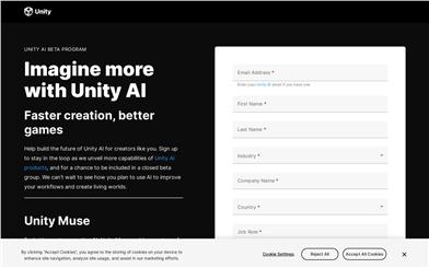 Unity AI Beta Program