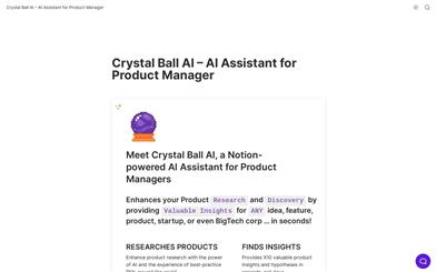 Magic Crystal Ball
