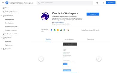 Candy for Workspace
