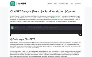 ChatGPT Français (French)