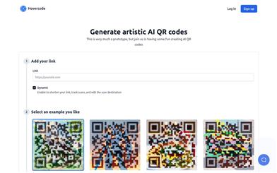 AI QR code generator