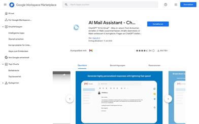 AI Mail Assistant - ChatGPT? for Gmail?