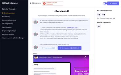AI Mock Interview
