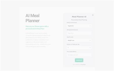 AI Meal Planner