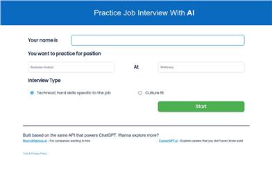 InterviewGPT.ai