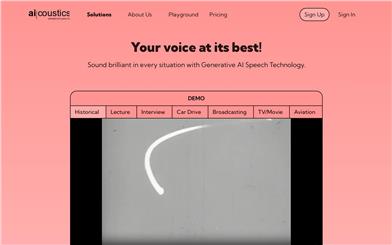 AI Acoustics