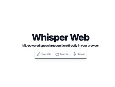 Whisper Web