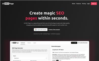 AI SEO Page