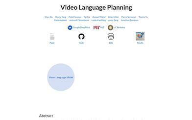 Video Language Planning