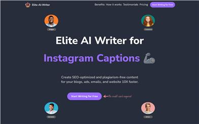 Elite AI Writer for Instagram